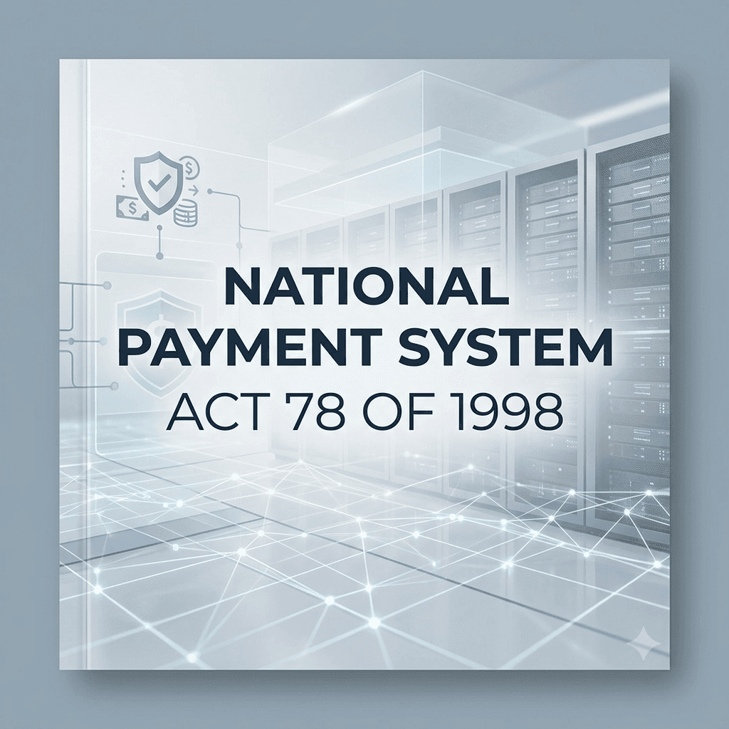 National Payment System Act 78 of 1998
