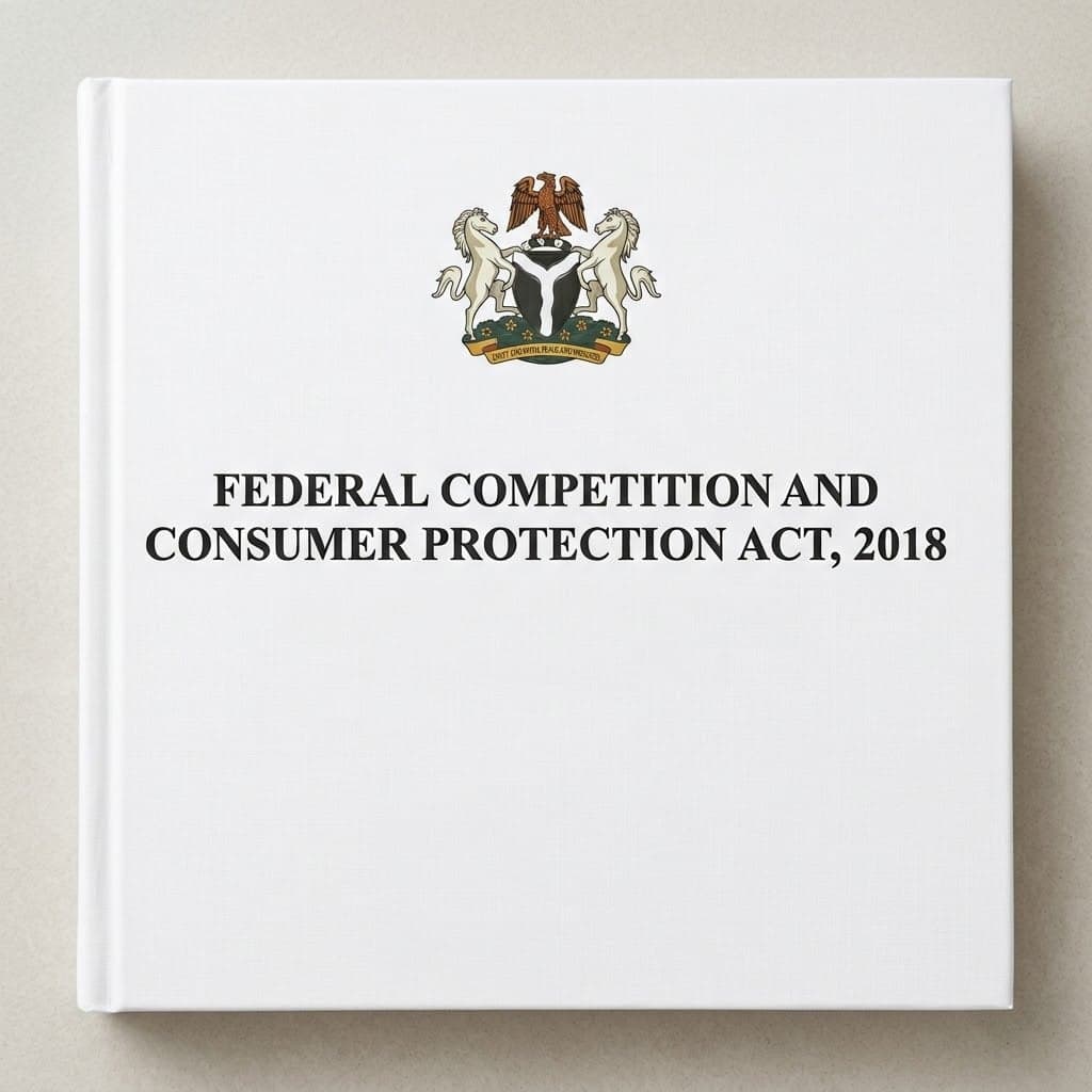 Nigeria's Federal Competition and Consumer Protection Act, 2018