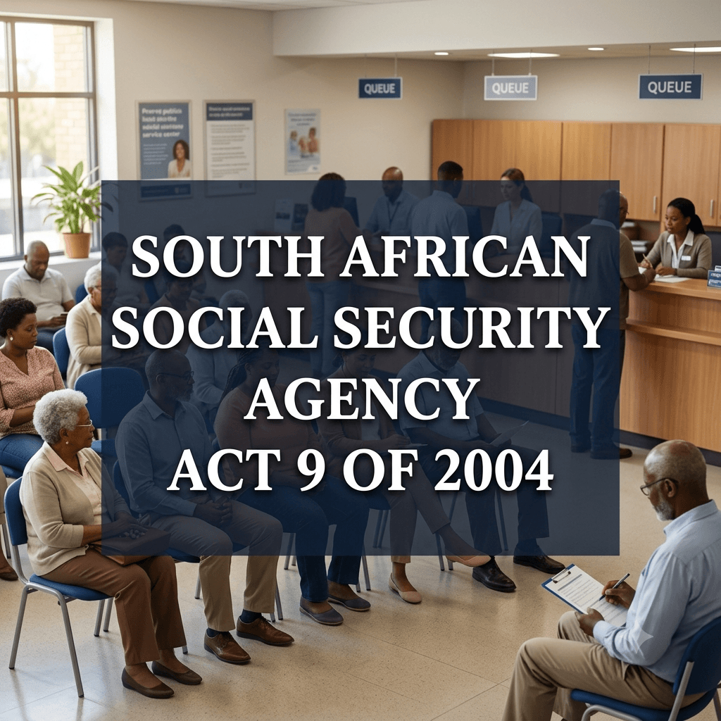 South African Social Security Agency Act 9 of 2004