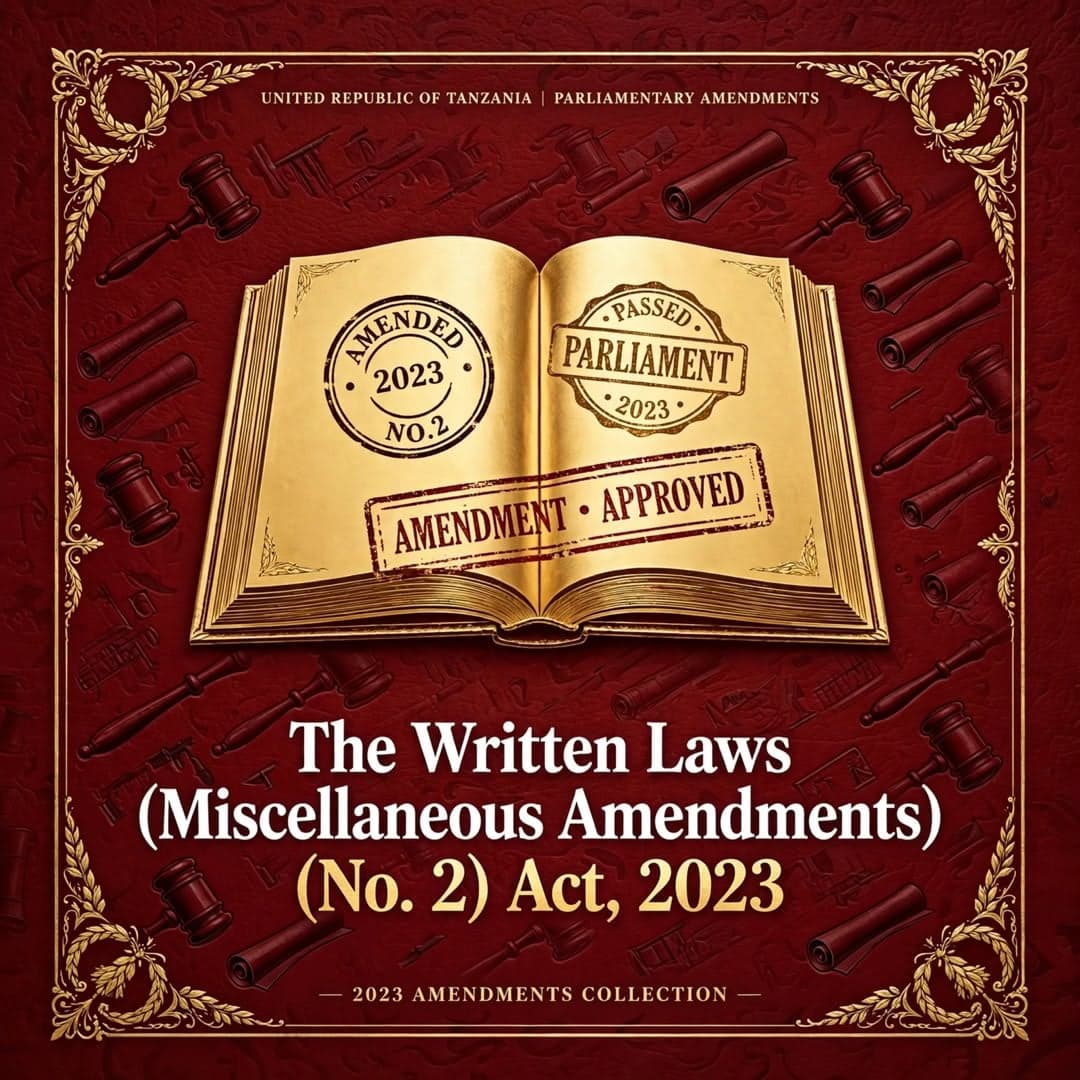 The Written Laws (Miscellaneous Amendments) (No. 2) Act, 2023
