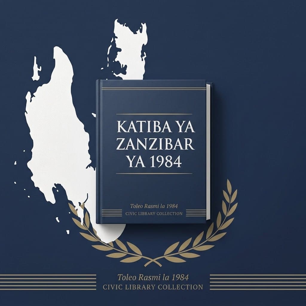 Katiba ya Zanzibar ya 1984 (Constitution of Zanzibar of 1984)