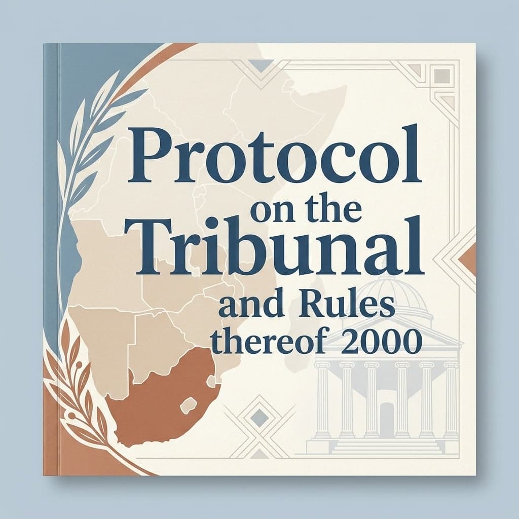 Protocol on the Tribunal and Rules thereof 2000