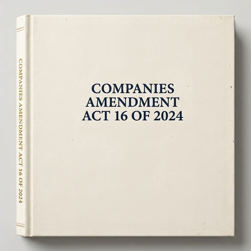 Companies Amendment Act 16 of 2024 (English / Afrikaans)