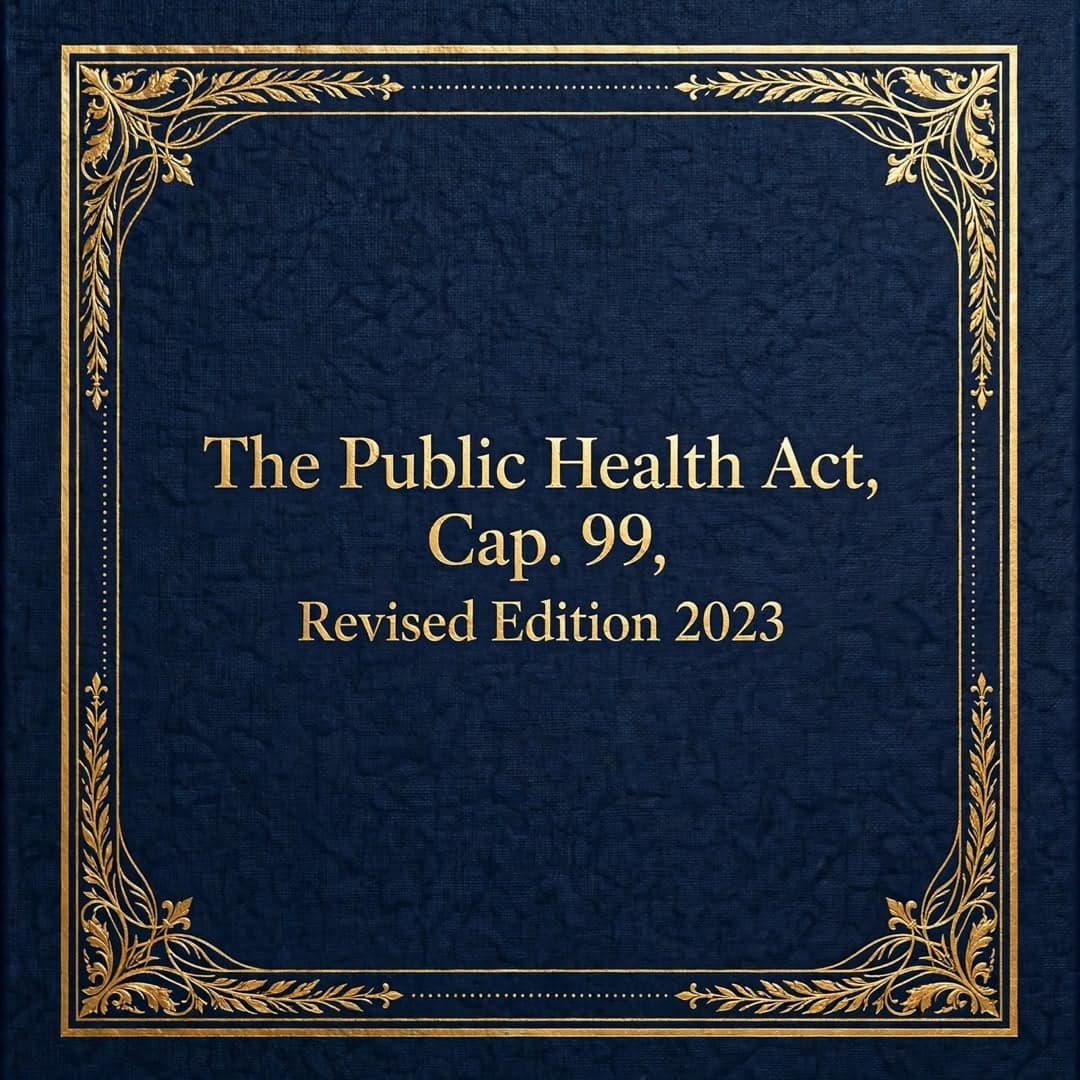 The Public Health Act, Cap. 99, Revised Edition 2023