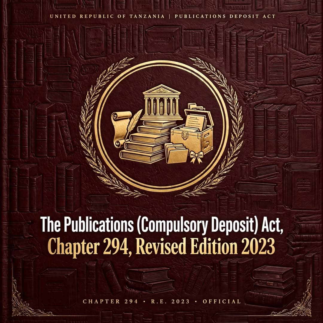 The Publications (Compulsory Deposit) Act, Chapter 294, Revised Edition 2023