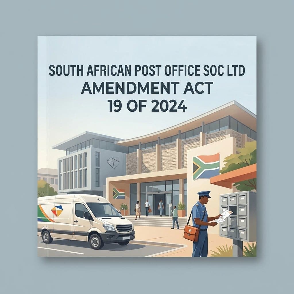 South African Post Office SOC LTD Amendment Act 19 of 2024