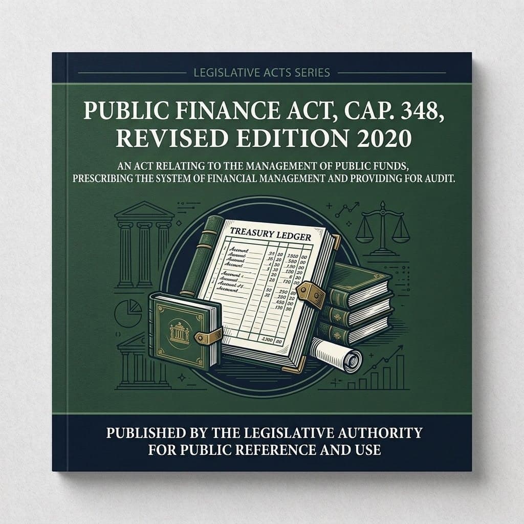 Public Finance Act, Cap. 348, Revised Edition 2020