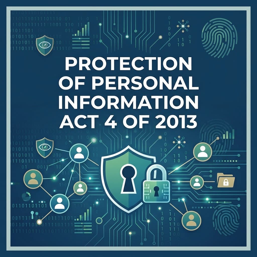 South Africa's Protection of Personal Information Act 4 of 2013