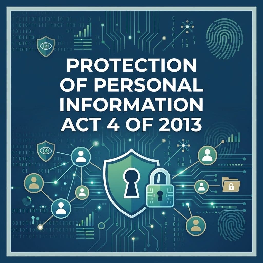 South Africa's Protection of Personal Information Act 4 of 2013