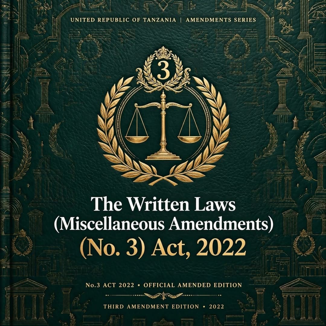 The Written Laws (Miscellaneous Amendments) (No. 3) Act, 2022