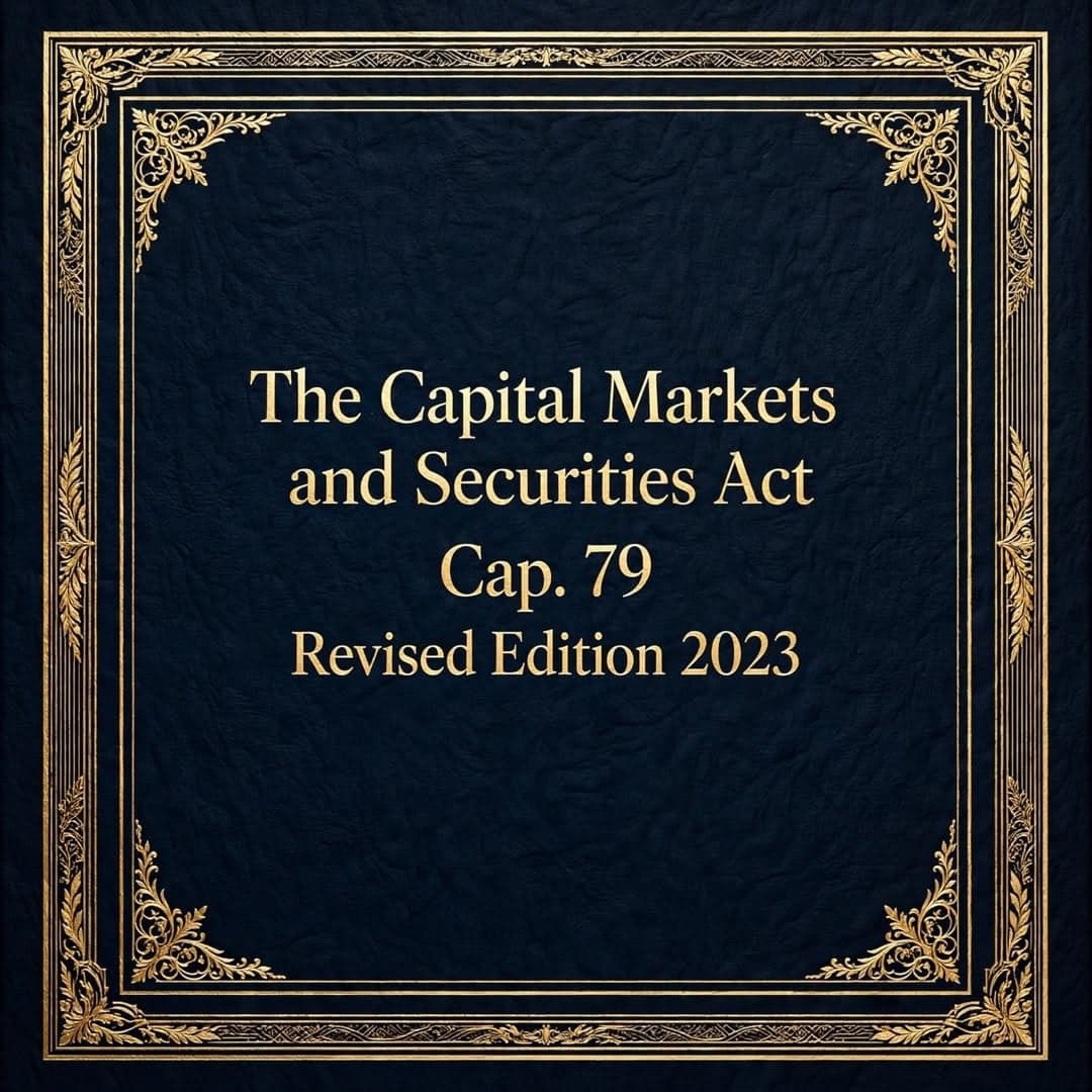 The Capital Markets and Securities Act, Cap. 79, Revised Edition 2023