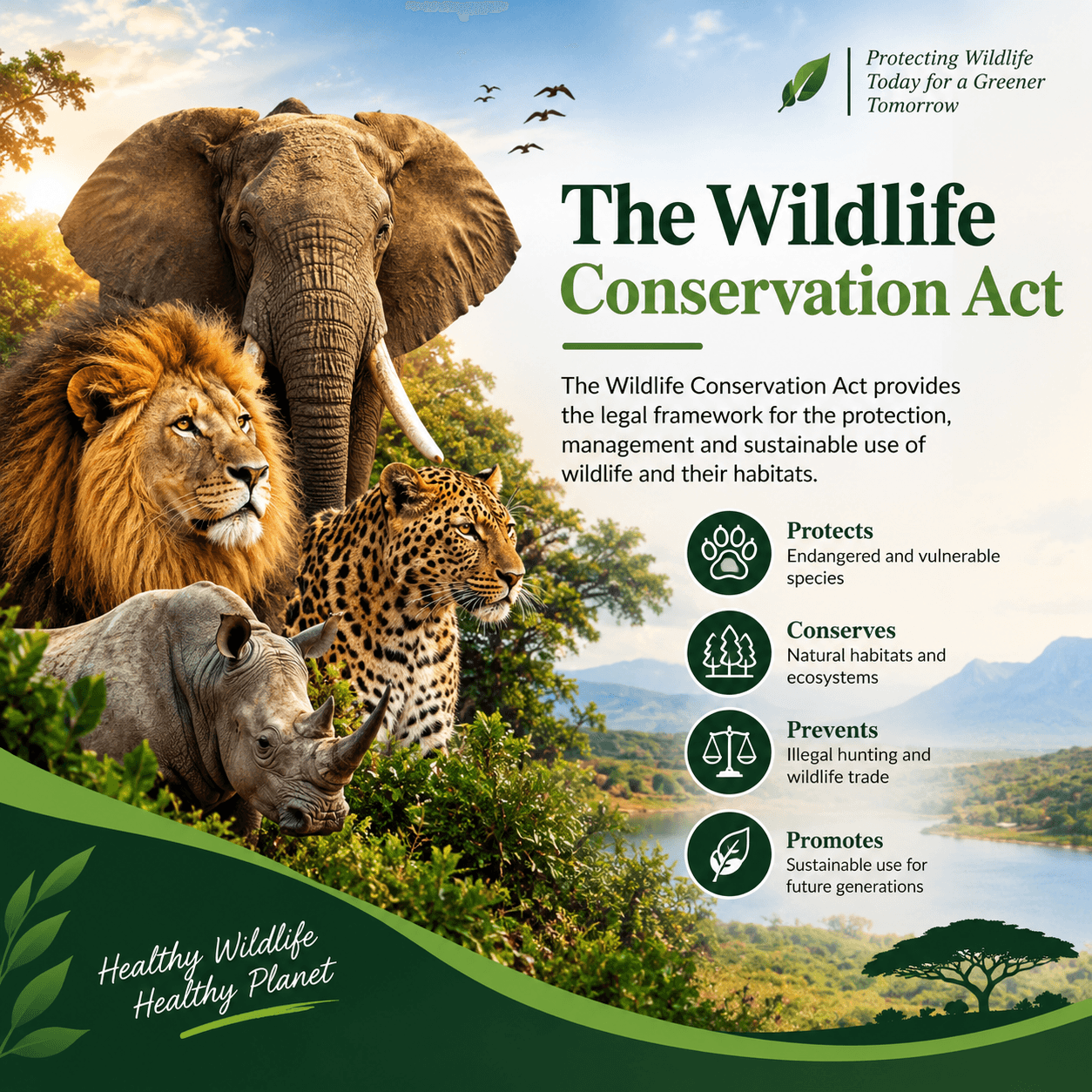 The Wildlife Conservation Act, Chapter 283, R.E. 2023.