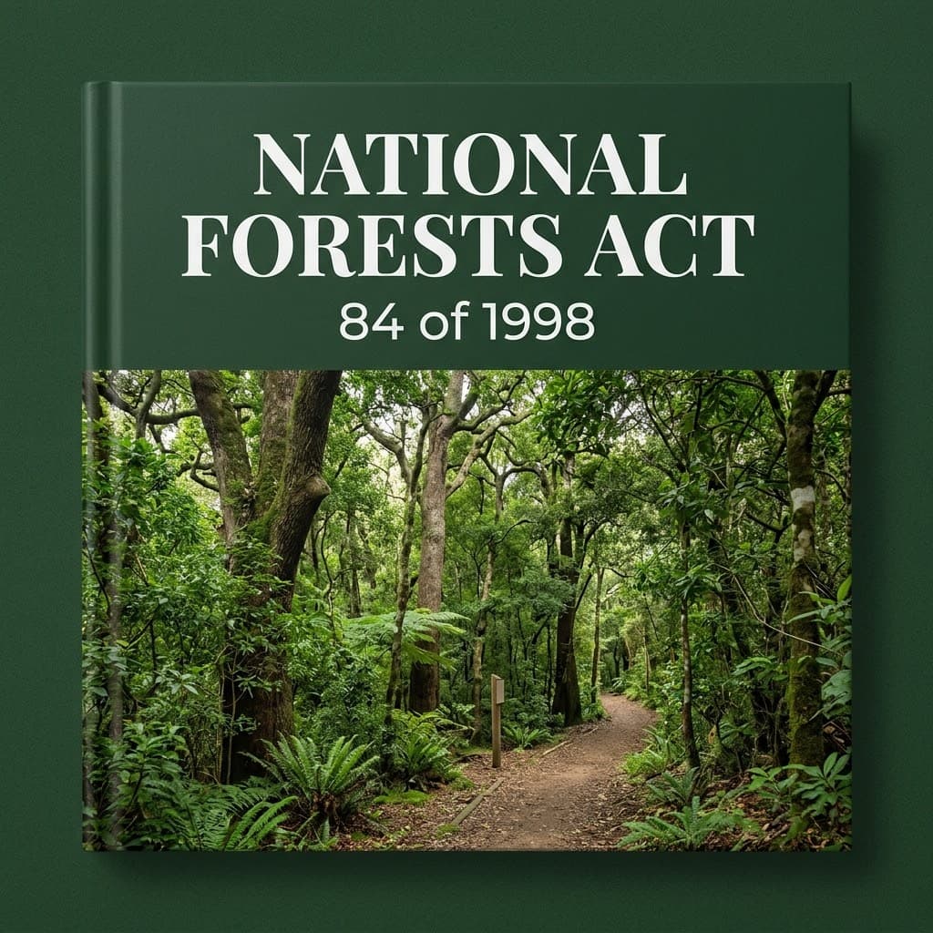 South Africa's National Forests Act 84 of 1998