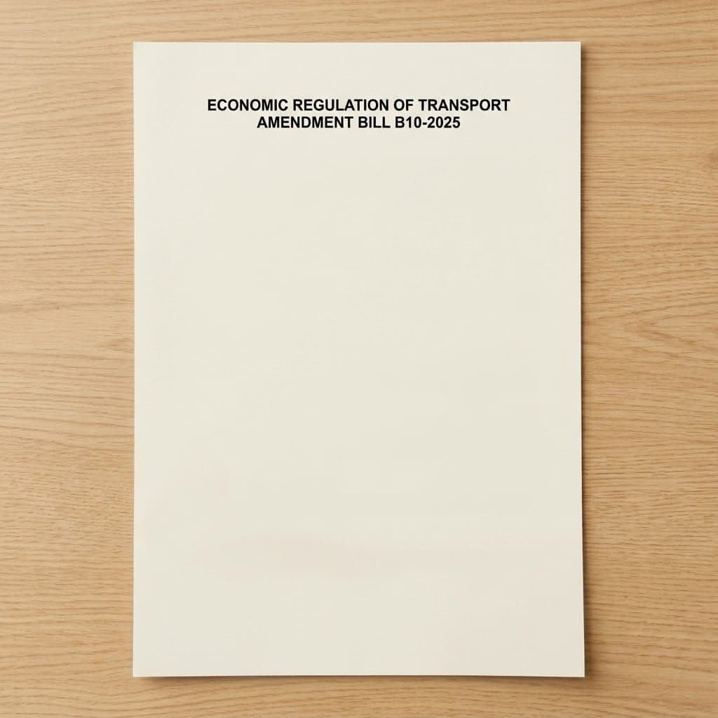 Economic Regulation of Transport Amendment Bill B10-2025