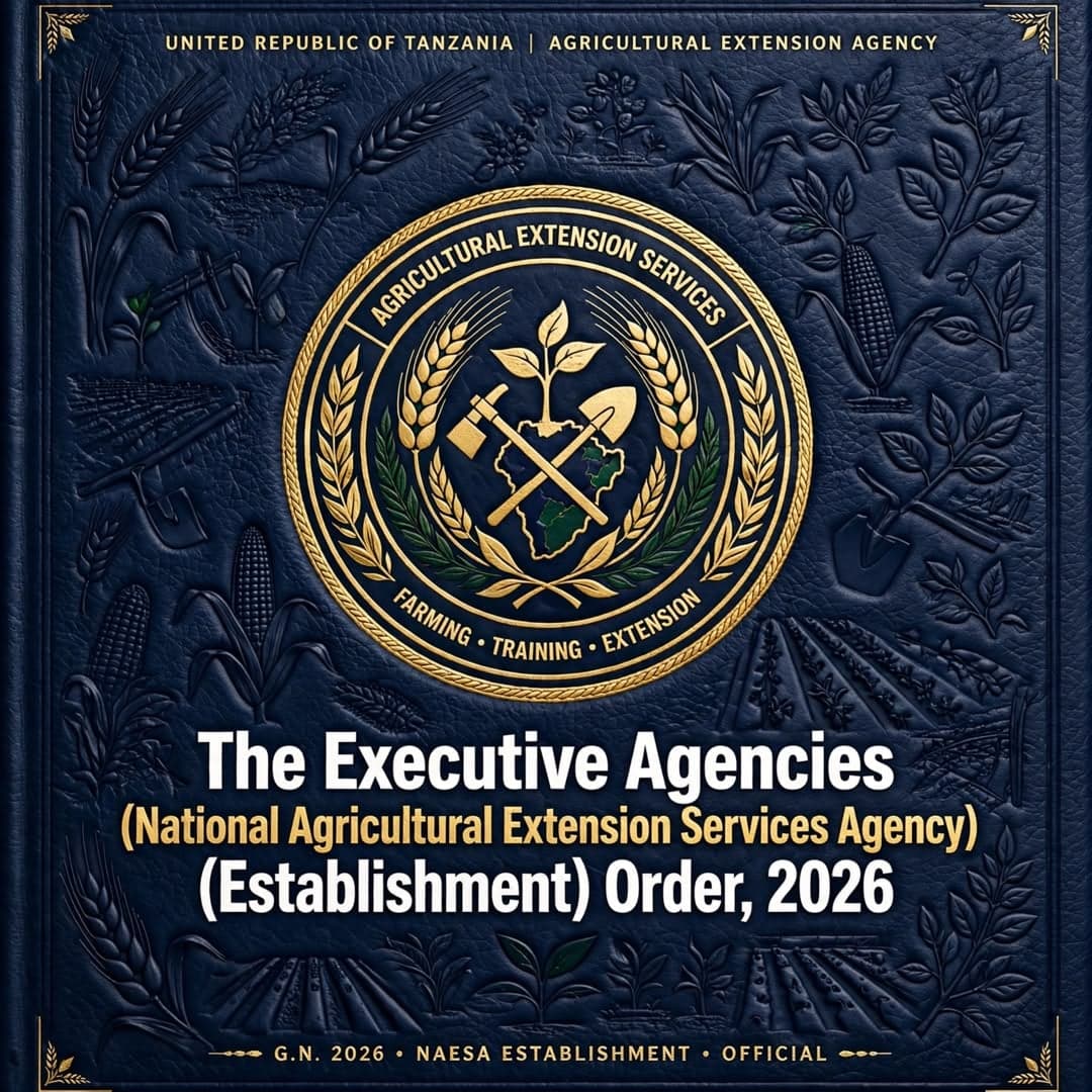 The Executive Agencies (National Agricultural Extension Services Agency) (Establishment) Order, 2026
