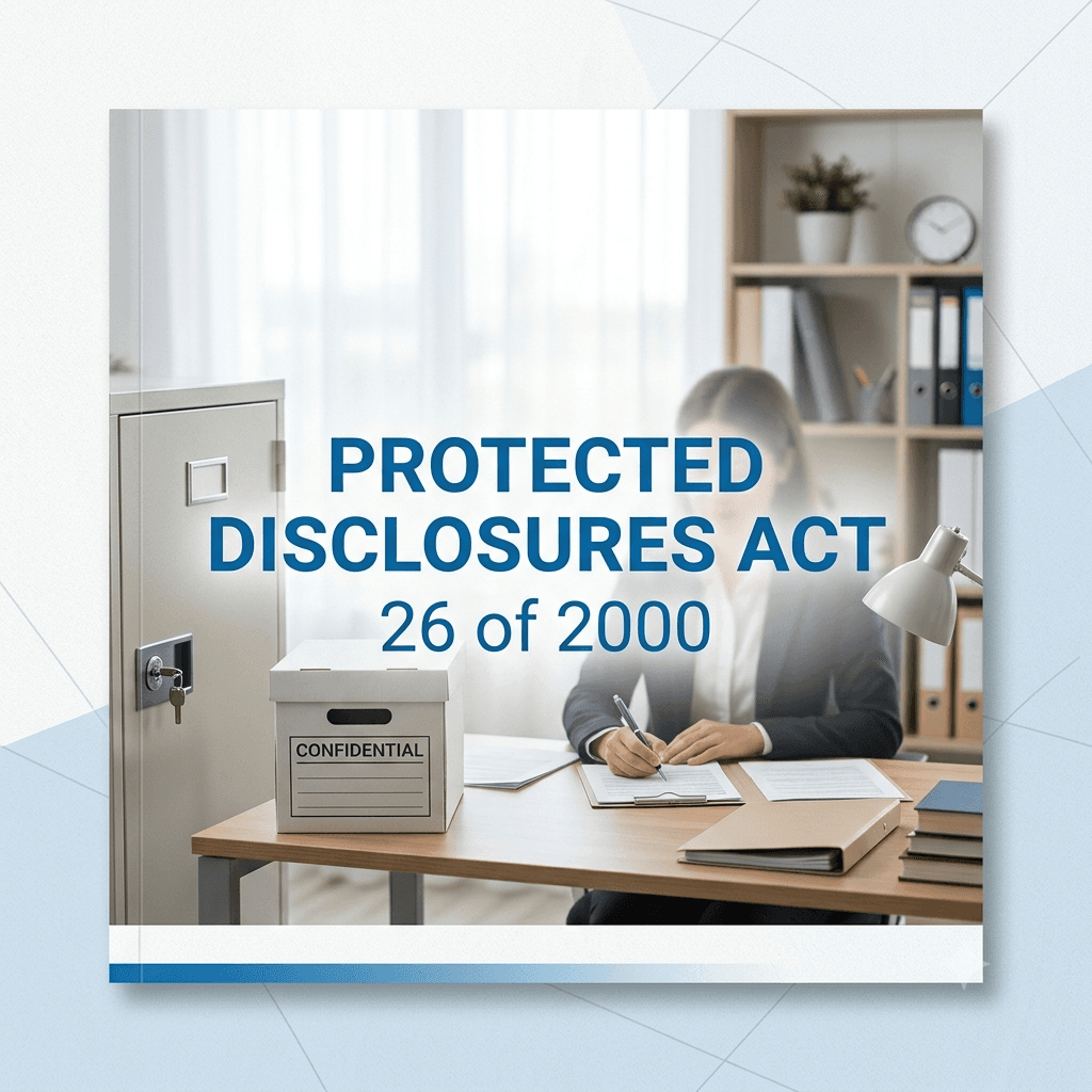 Protected Disclosures Act 26 of 2000