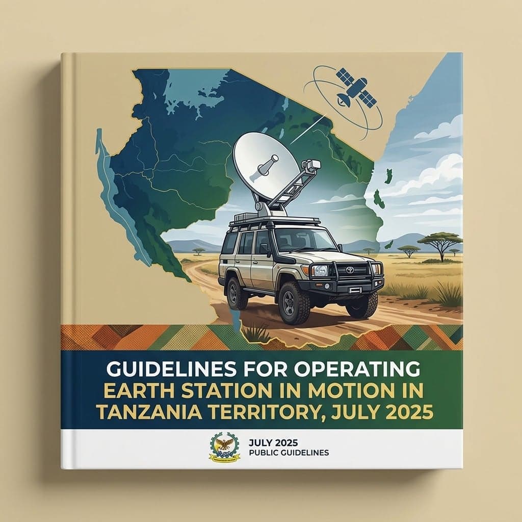 Guidelines for Operating Earth Station in Motion in Tanzania Territory, July 2025