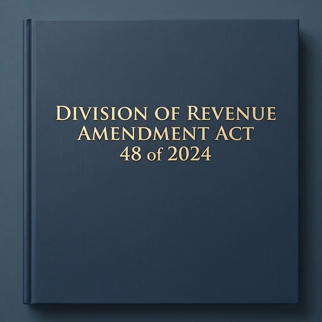 Division of Revenue Amendment Act 48 of 2024 (English / isiXhosa)