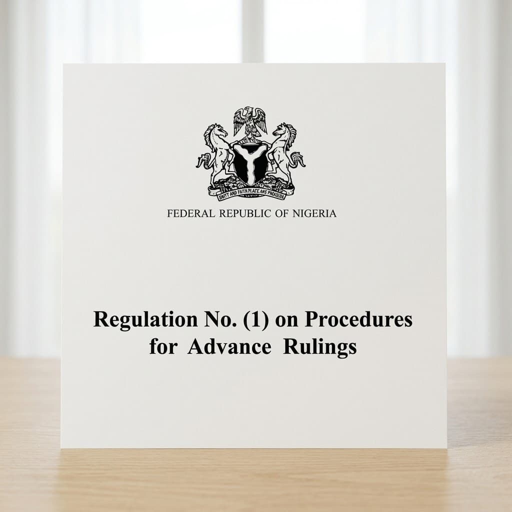 Customs Regulations For Advanced Ruling Procedures Publication