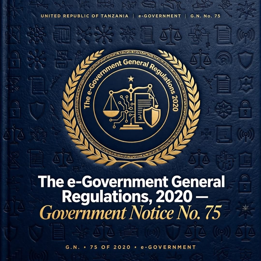 The e-Government General Regulations, 2020 — Government Notice No. 75