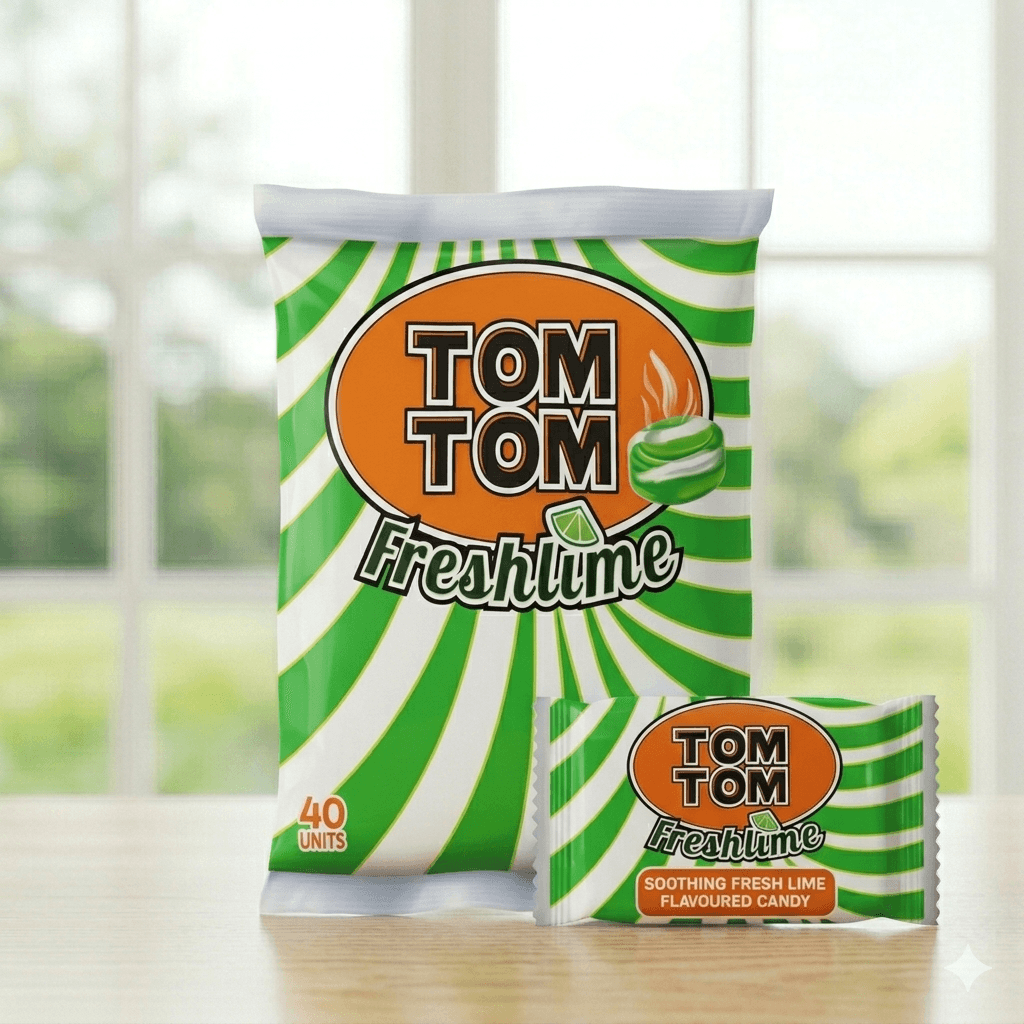 Tom Tom Fresh Lime 40pcs Pack