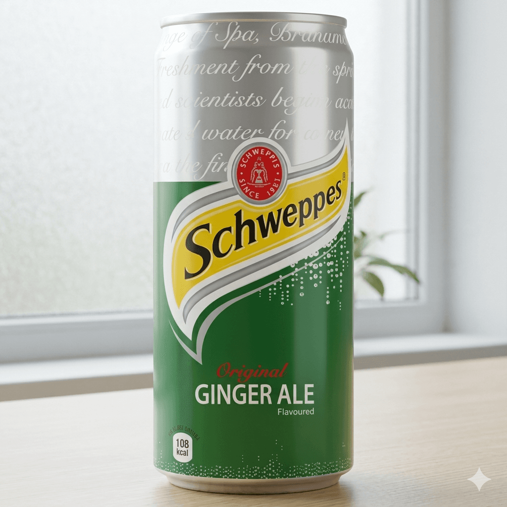 Schweppes Ginger Ale 300ml Can