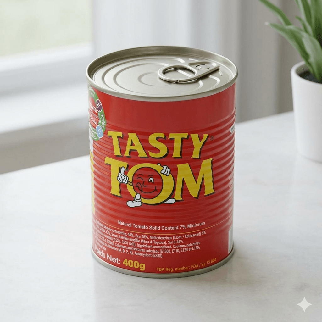 Tasty Tom 400g Tin