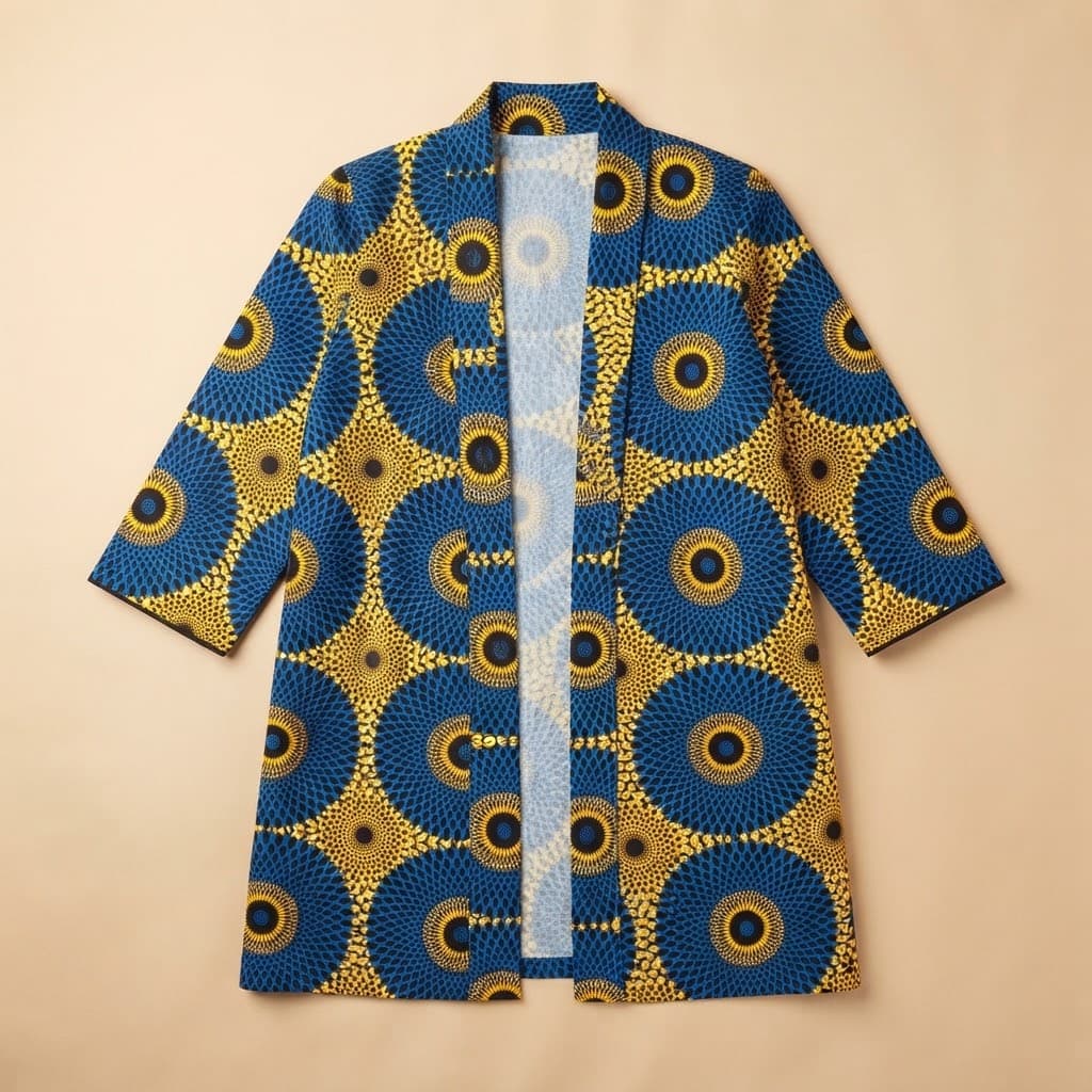 Chitenje Jacket — by House of ARIONA — Malawi Clothing products from MW — Afrizonemart