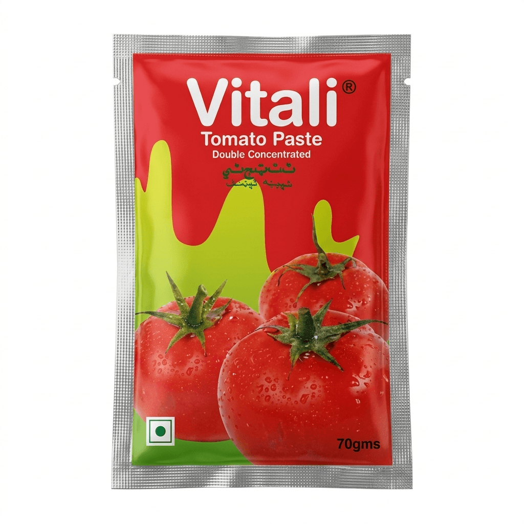 Vitali Tomato Paste 70g — by Vitali — Tomato Sauces from NG — Afrizonemart