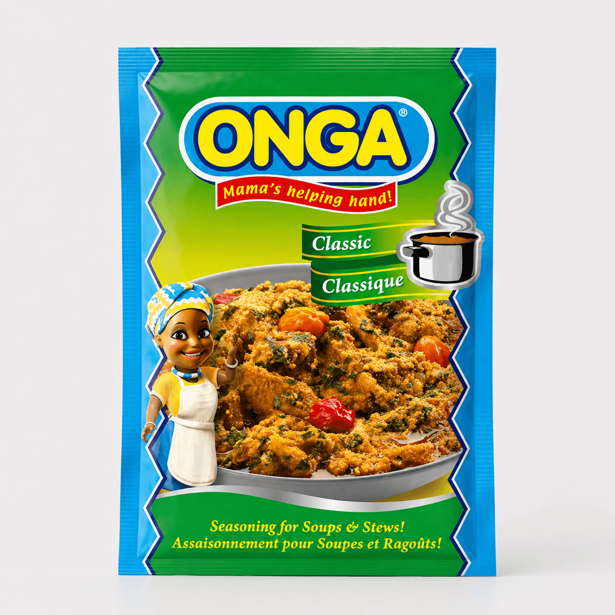 Onga Classic Seasoning 10g x 200 (Carton) — by Onga — Spices Seasonings from NG — Afrizonemart