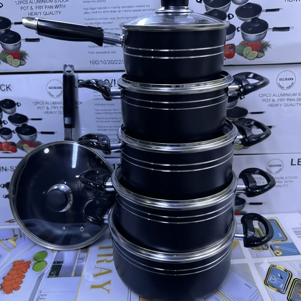Classic Aluminum Sufuria Pot — by Mecor — Kitchenware from RW — Afrizonemart