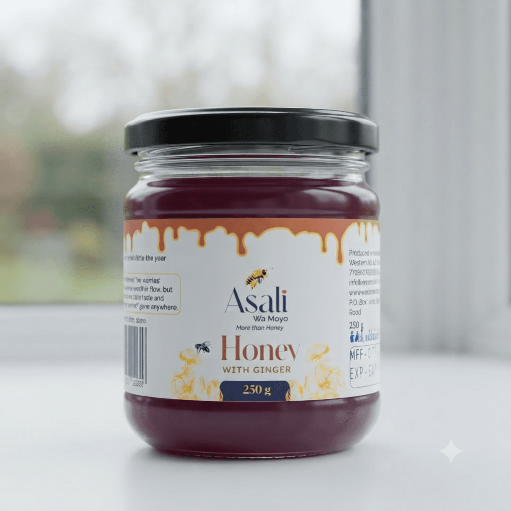 Asali Wa Moyo Honey with Ginger - 250g