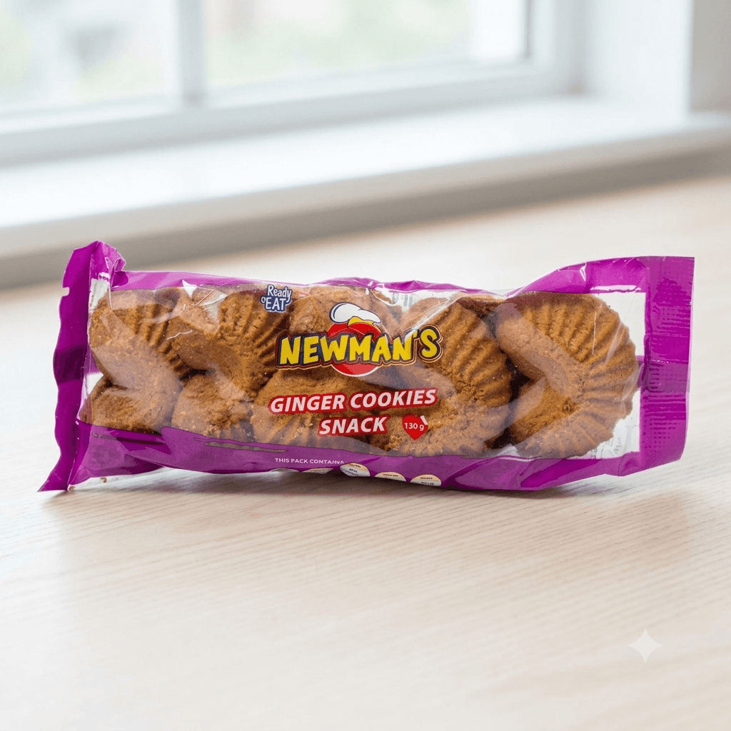 Newmans, Ginger Flavored Cookies - 130g