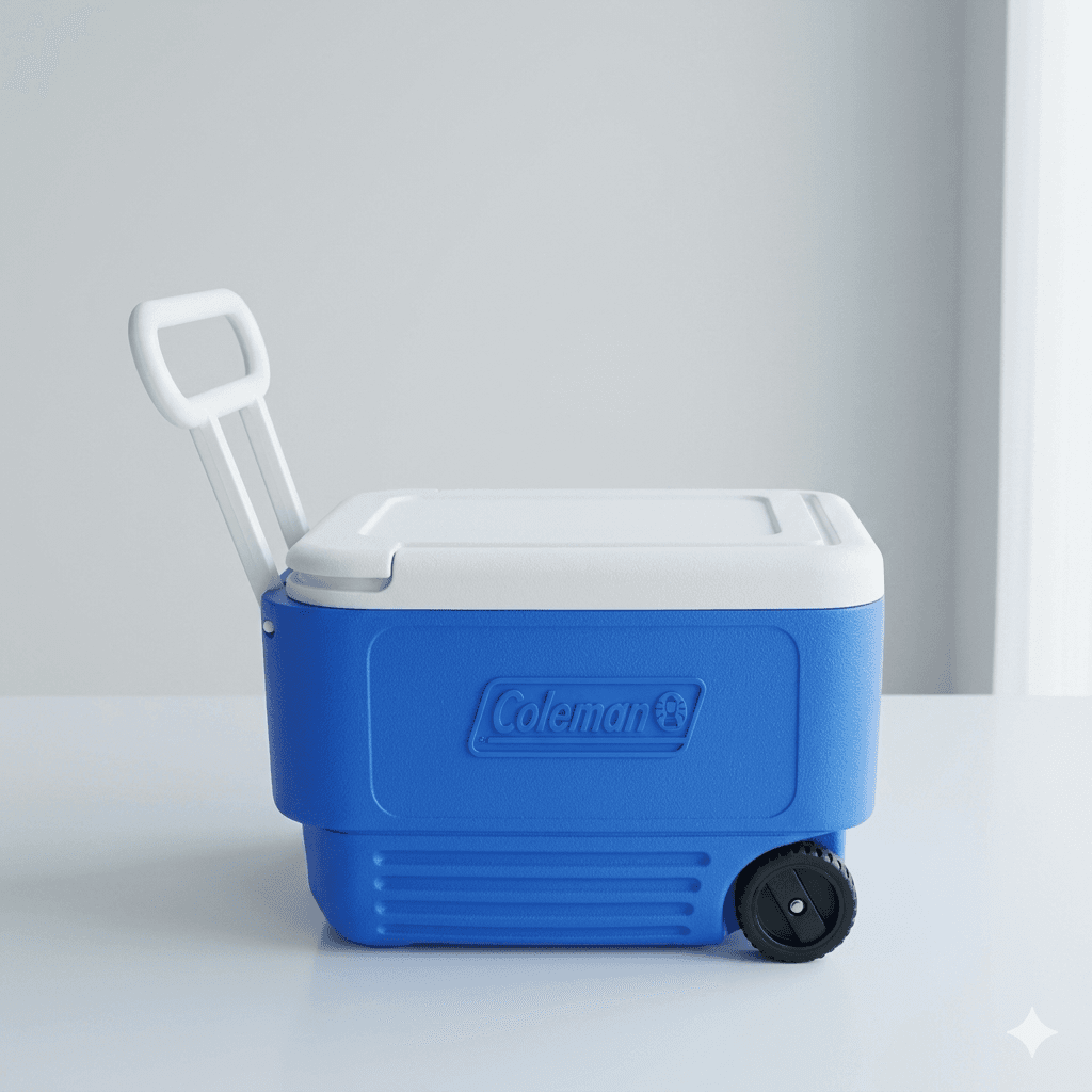 Eleganza Plastic Cooler Box 50L — by Eleganza — office-supplies-office-essentials from NG — Afrizonemart