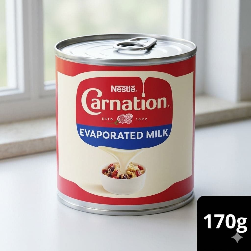 Carnation Evaporated Milk 170g — by Carnation — Milk Dairy products from NG — Afrizonemart
