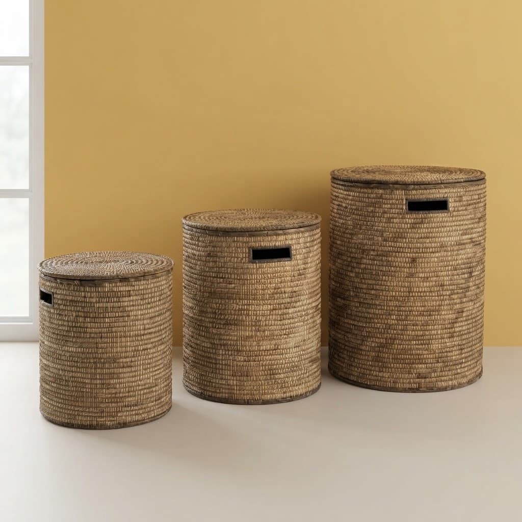 Monochrome Blue Baskets-Mix & Match Collection — by People of the Sun — Malawi Baskets products from MW — Afrizonemart