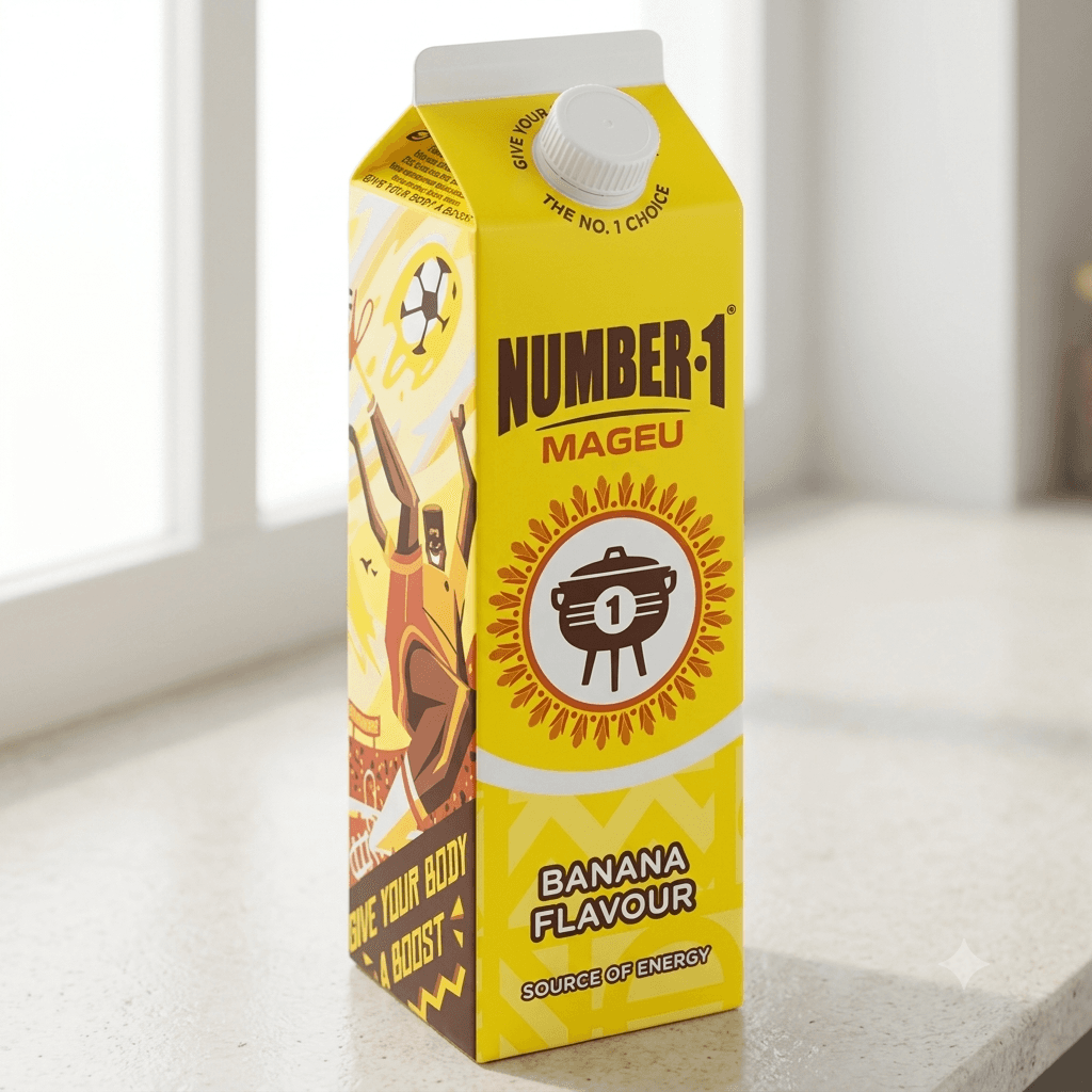 Mageu No 1 Banana 1L