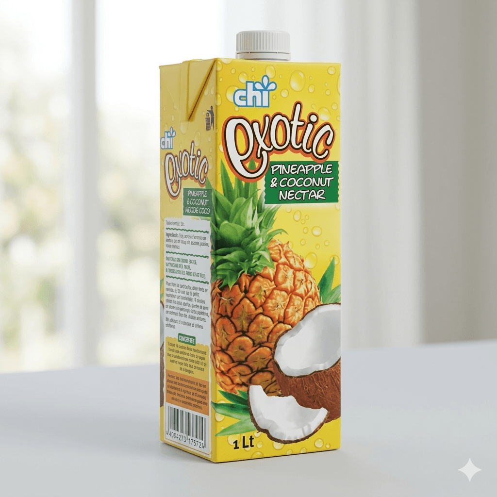 Chi Exotic Pineapple & Coconut Nectar 1L — by Chi Exotic — Nectar Juice Drinks products from NG — Afrizonemart