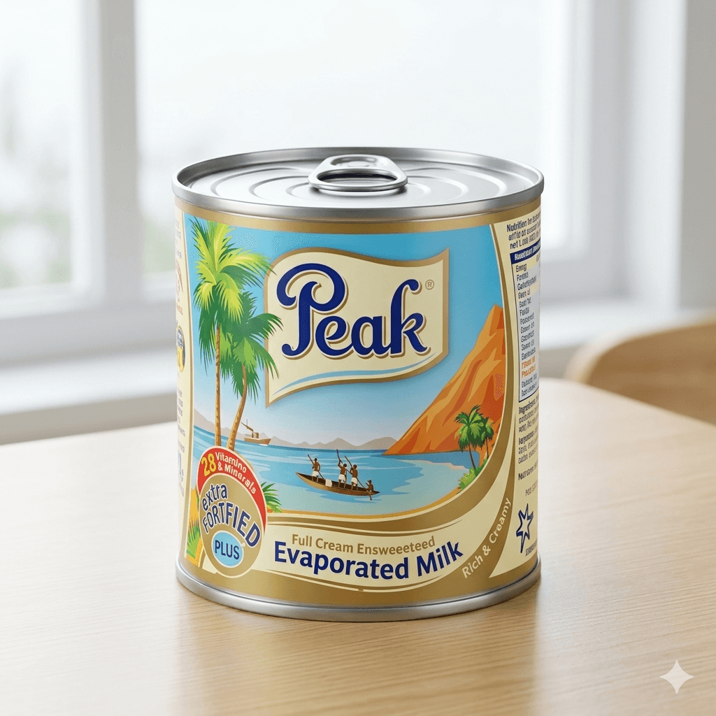 Peak Evaporated Milk 160g Tin
