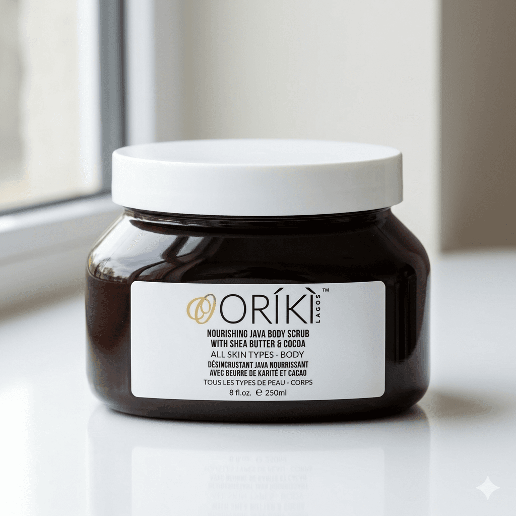 Oriki Body Scrub with Shea butter and Cocoa 250ml