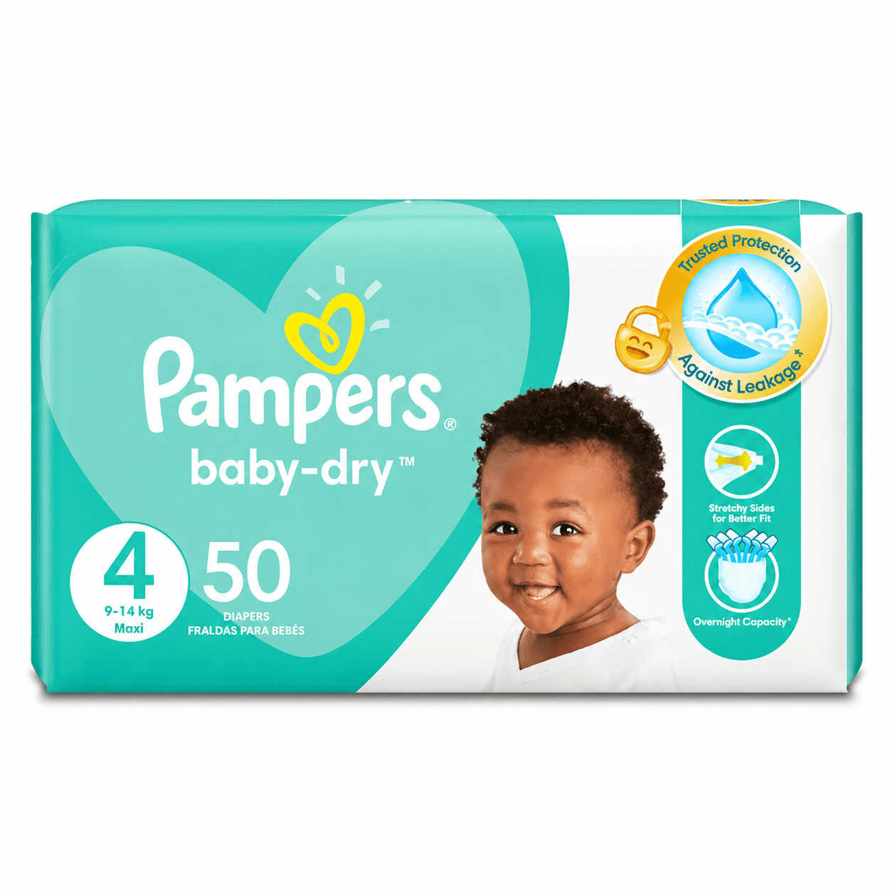 Pampers Baby Diapers Maxi Size 4 (50 count)