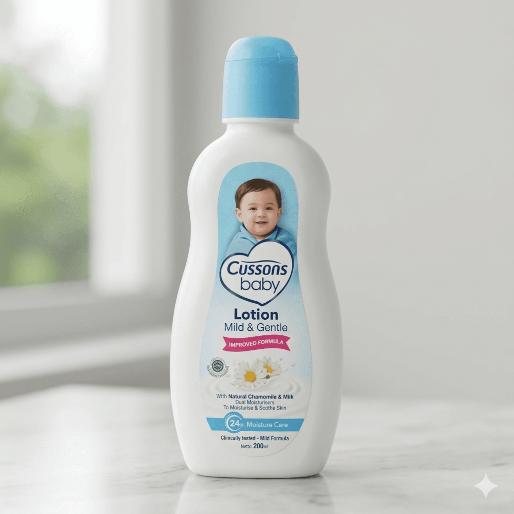 Cussons Baby Lotion Mild 200ml — by Cussons Baby — Baby Toiletries from NG — Afrizonemart