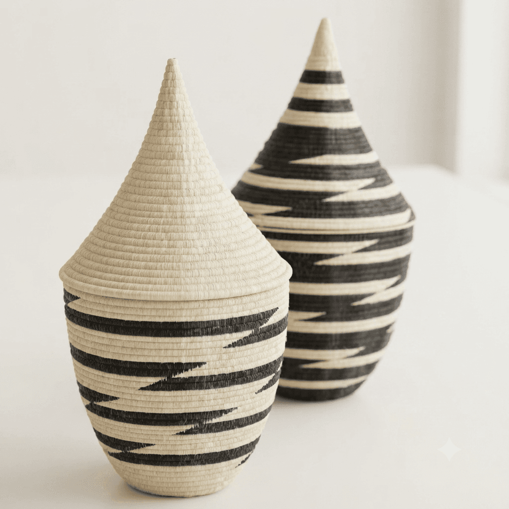 Traditional Woven Agaseke Mini Pot