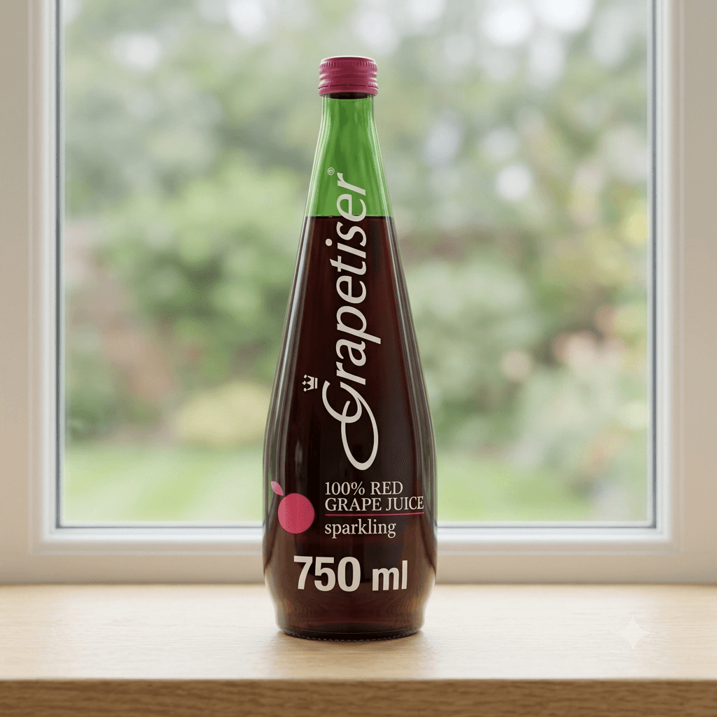 Grapetiser Sparkling Red Grape Juice 750ml — by Grapetiser — Fruit Juices from ZA — Afrizonemart