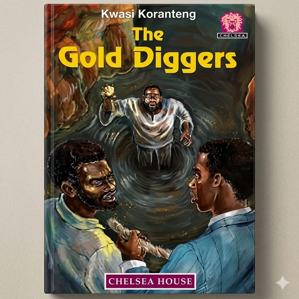 The Gold Diggers by Kwasi Koranteng — by Kwasi Koranteng — crime-thriller from GH — Afrizonemart