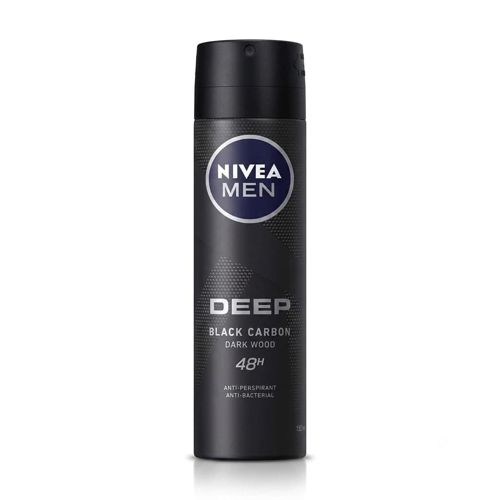 Deep Black Carbon Dark Wood Anti-Perspirant Spray — Afrizonemart