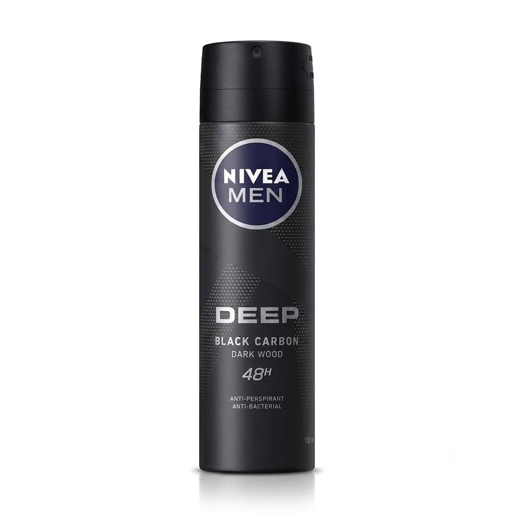 Deep Black Carbon Dark Wood Anti-Perspirant Spray — Afrizonemart