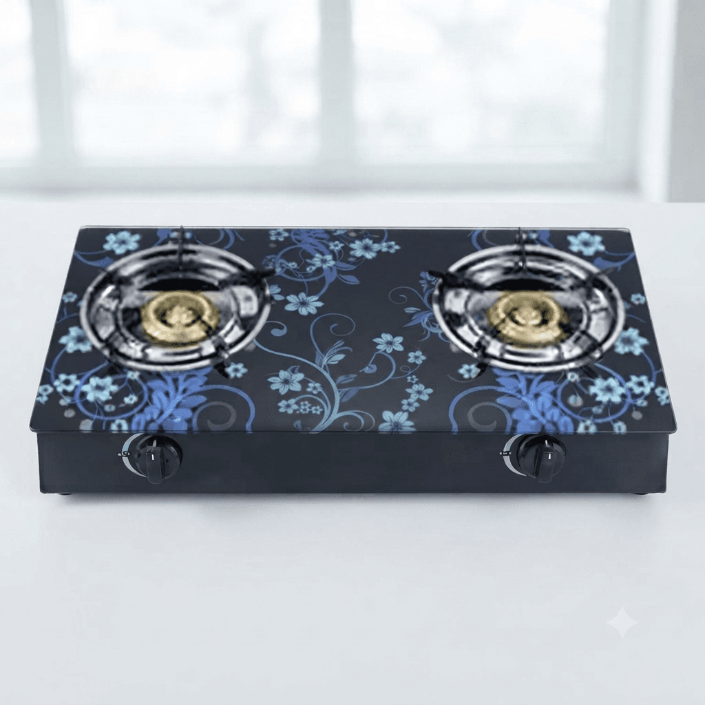 Double Burner Tabletop Gas Cooker — by Ramtons — Kitchenware from RW — Afrizonemart