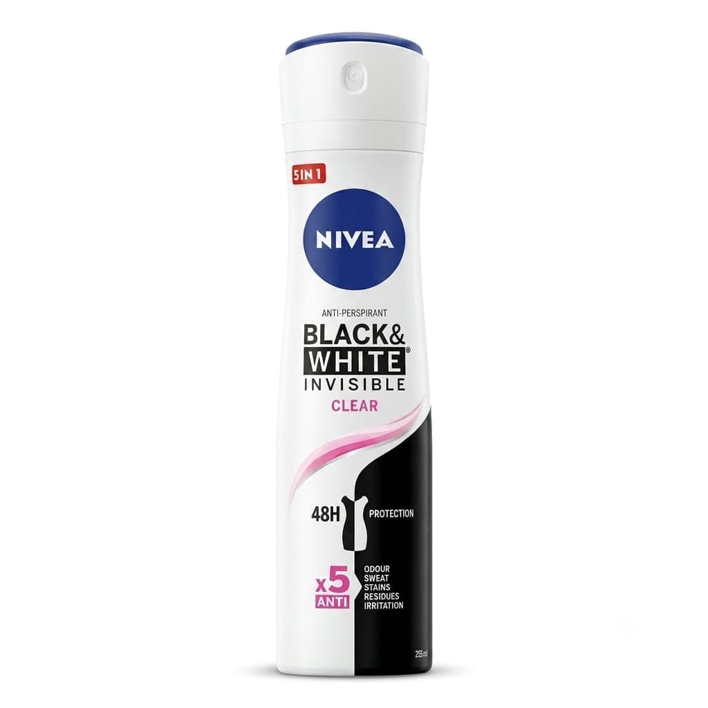 Black & White Invisible Original Anti-Perspirant Spray — Afrizonemart