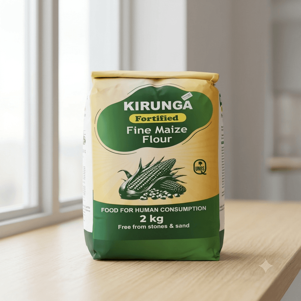 Kirunga Fine Maize Flour - 2kg